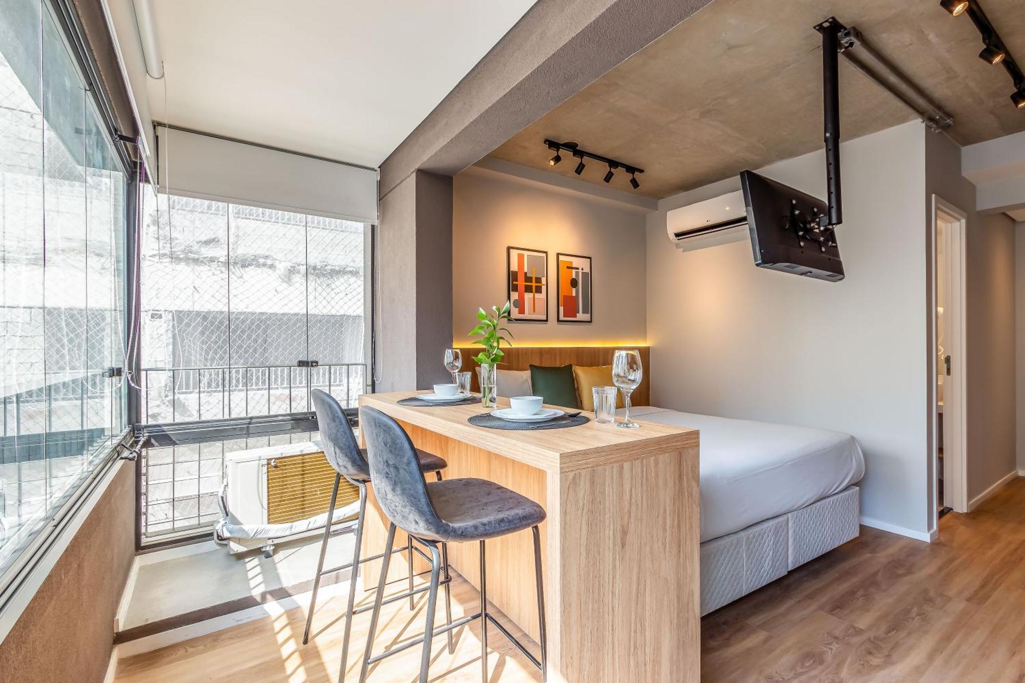 Apartamentos Completos Novos Ao Lado Da Av Paulista E Masp - Next Paulista São Paulo Rom bilde
